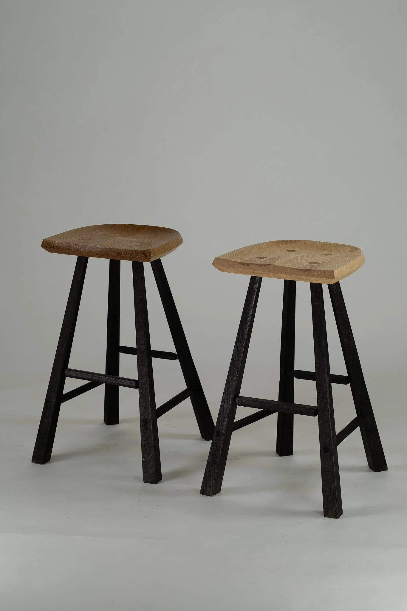 Pair of Windsor barstools